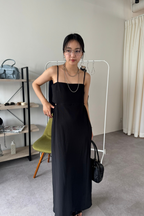 Side slit cami dress