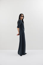 Draped design dress