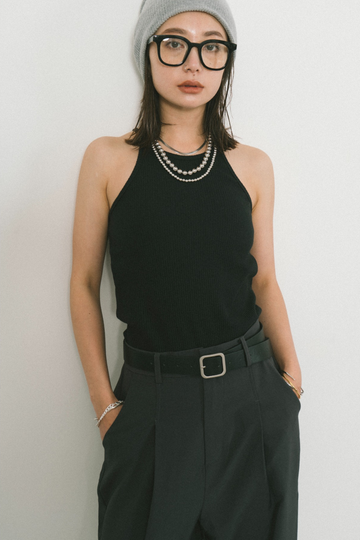 HANNE オープンバックニットタンク、カップインアメスリタンク オープンバックニットタンク（タンクトップ）｜HANNE（アン）の