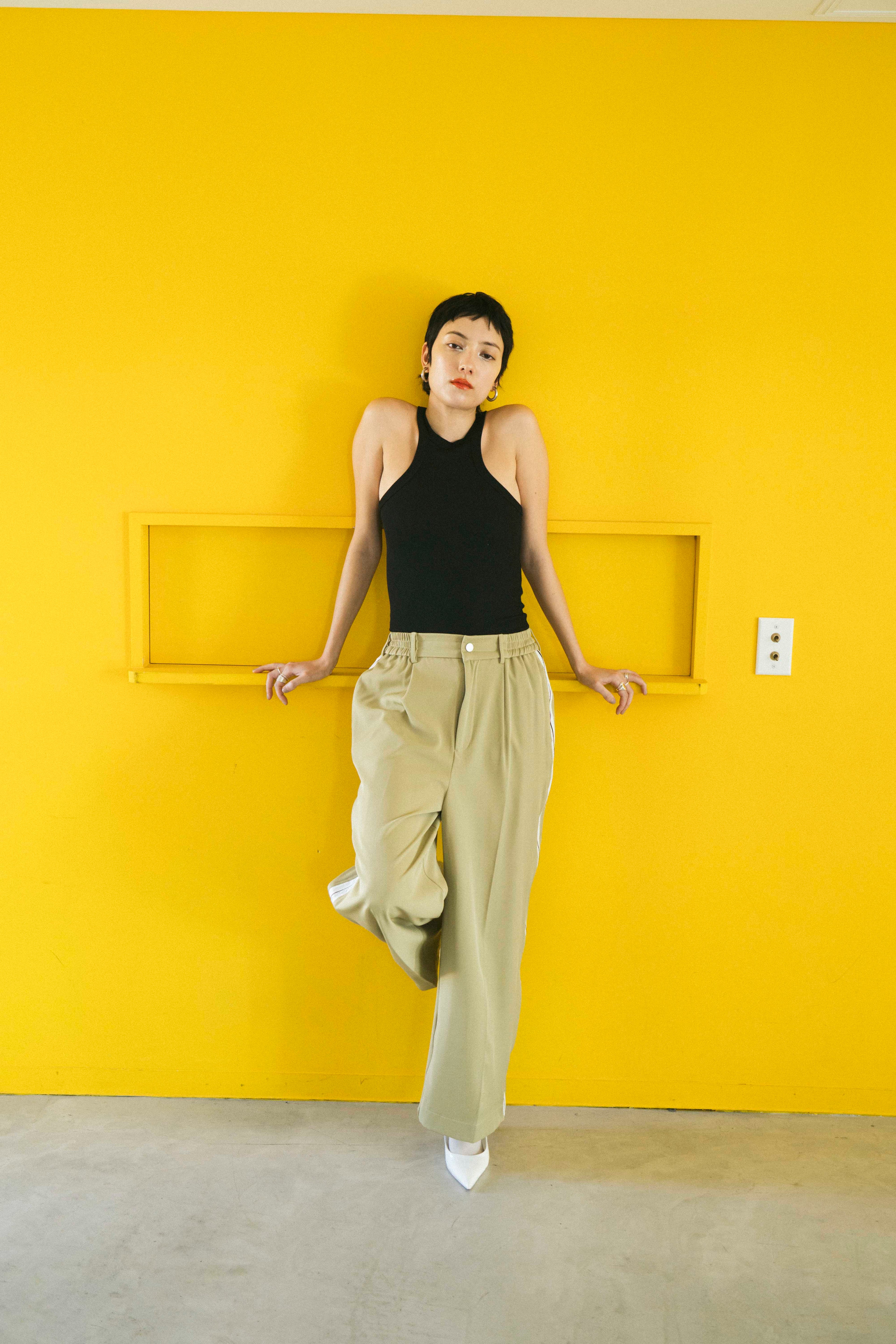 American sleeve rib tank top