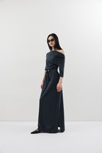 Draped design dress