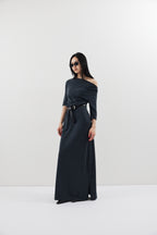 Draped design dress