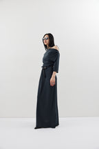 Draped design dress