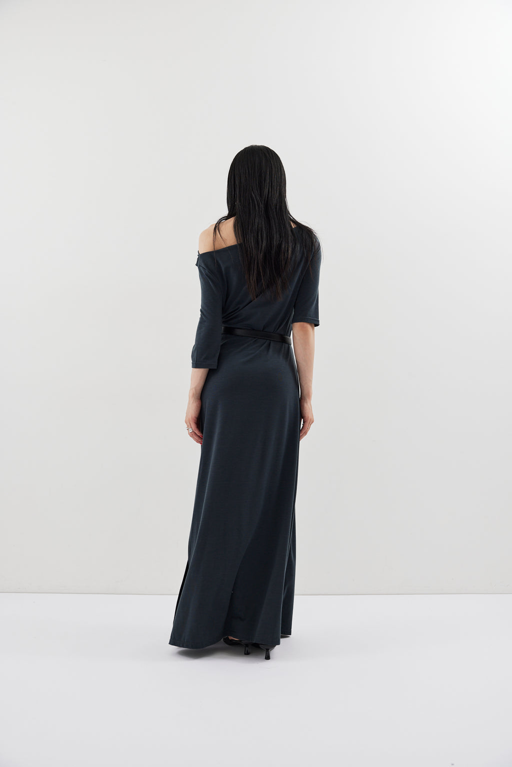 Draped design dress