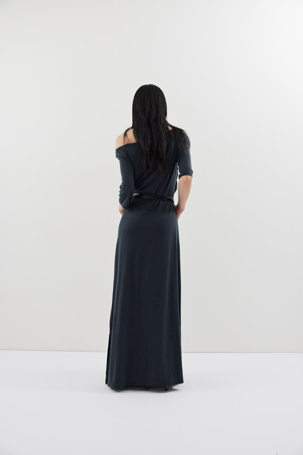 Draped design dress