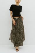 Sheer layered pants