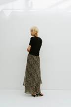 Sheer layered pants
