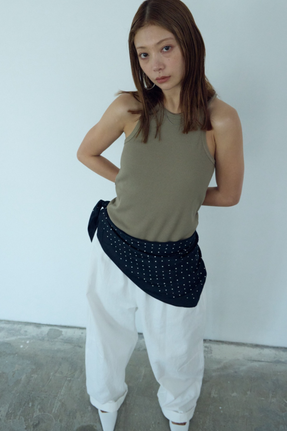 Thermal cup-in tank top