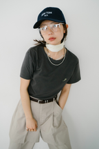 【Collaboration】Mini heart embroidery tee