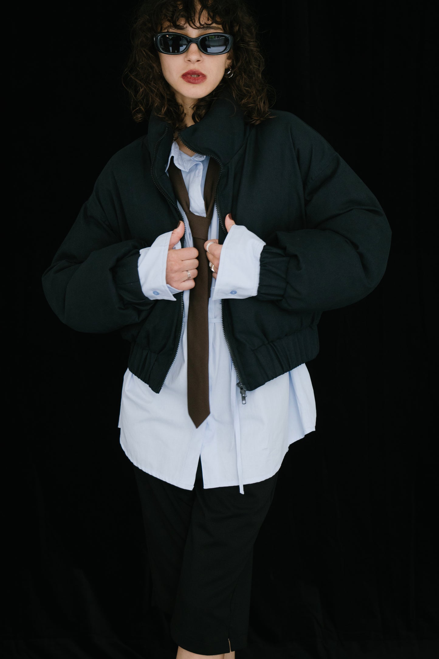 Short padding blouson