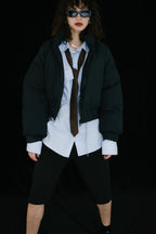 Short padding blouson