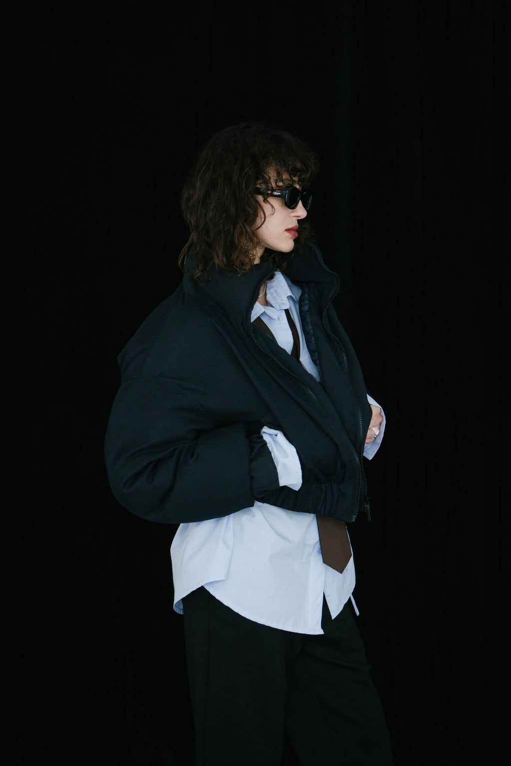 Short padding blouson