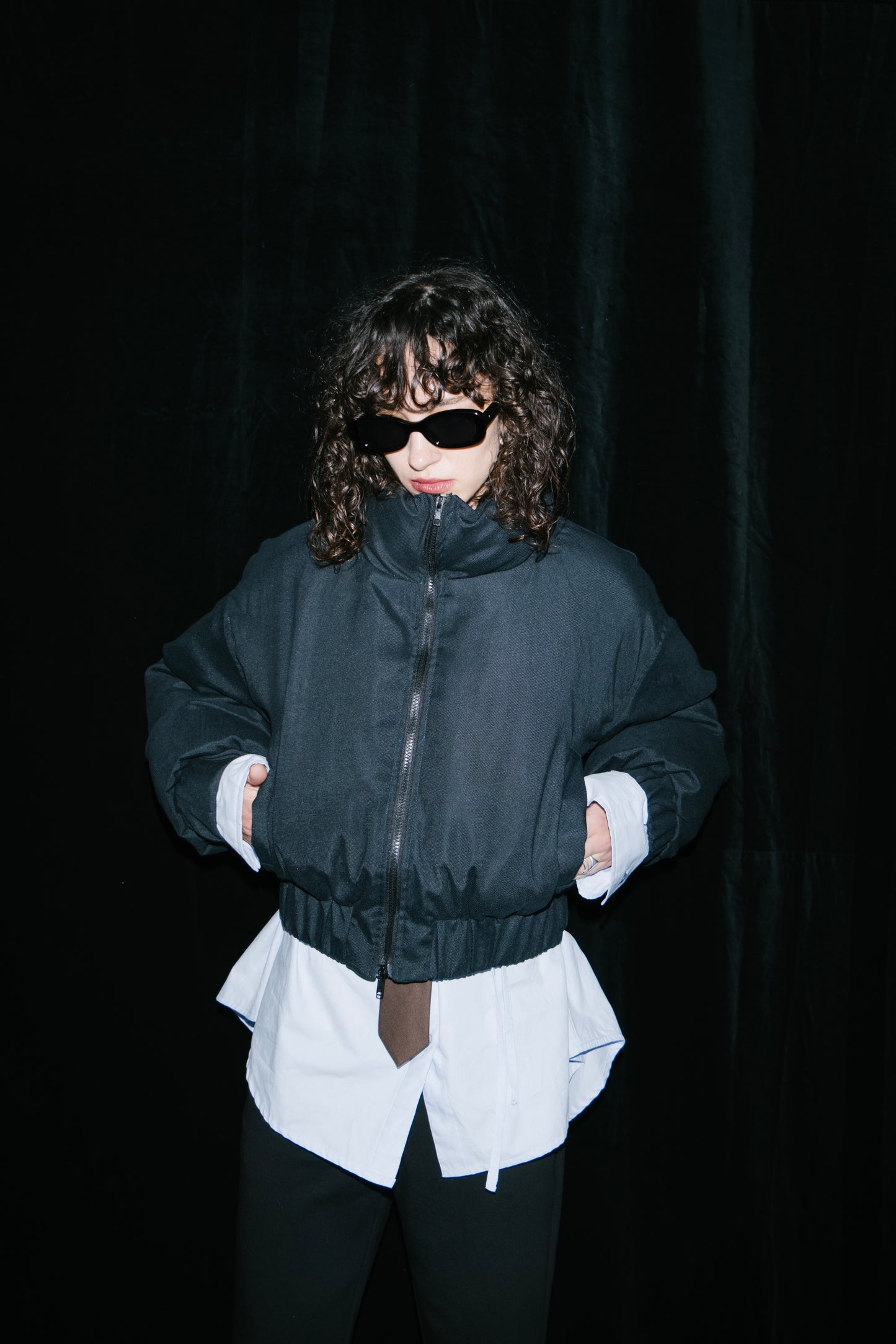 Short padding blouson