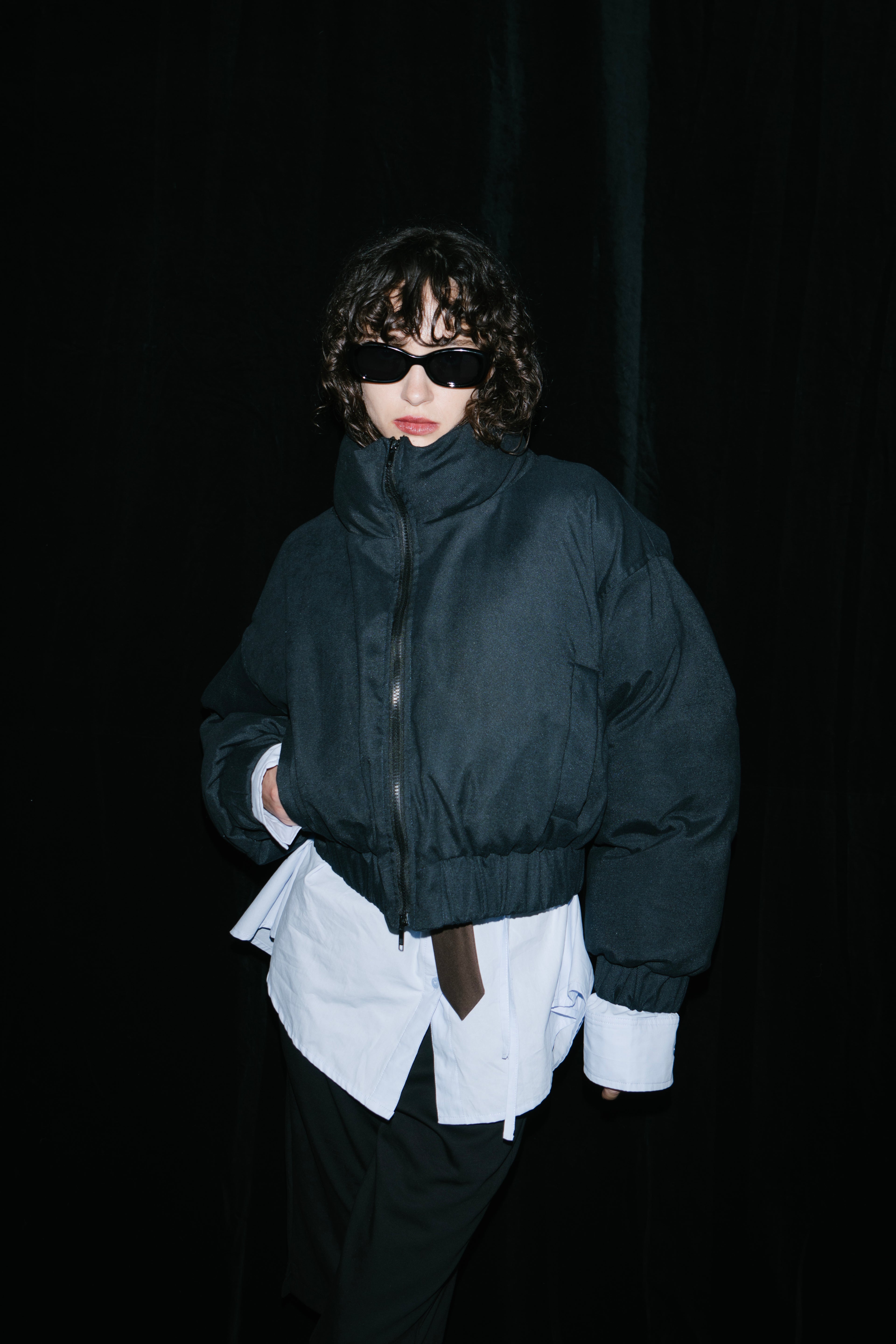 Short padding blouson