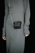 Stud chain pouch