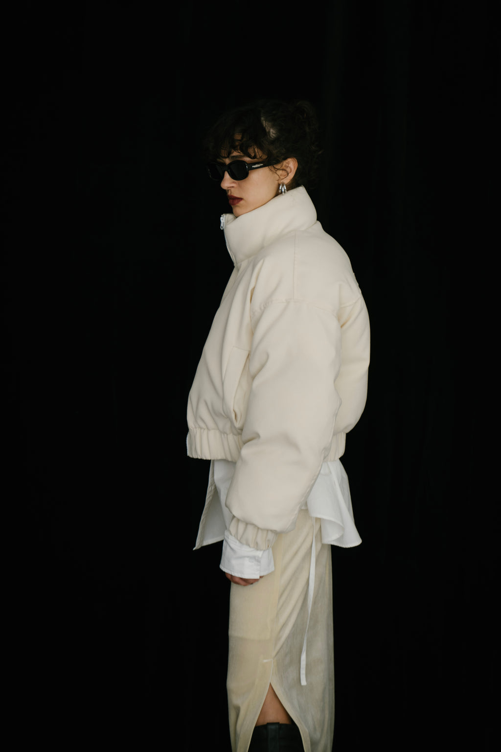 Short padding blouson