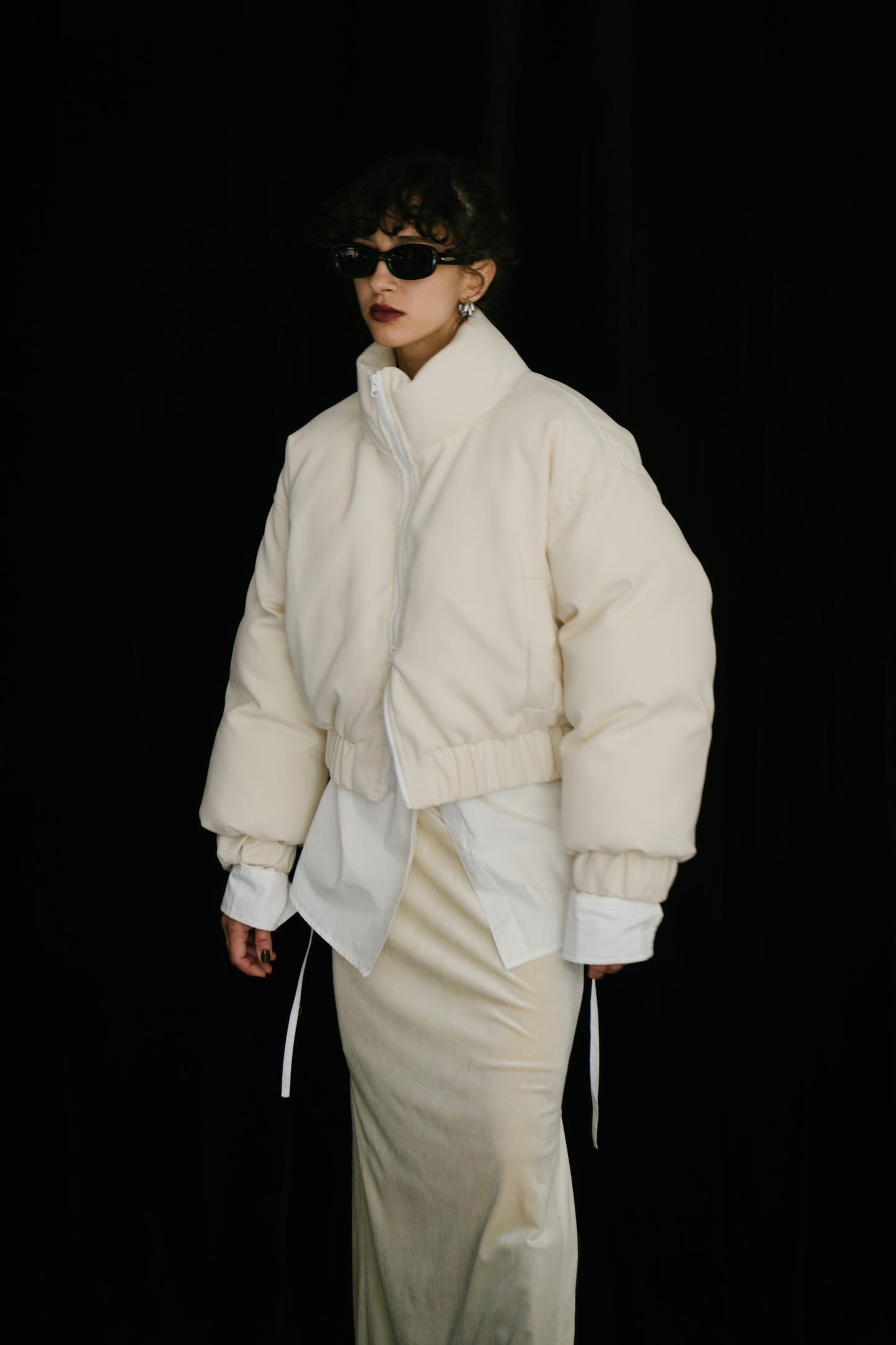 Short padding blouson