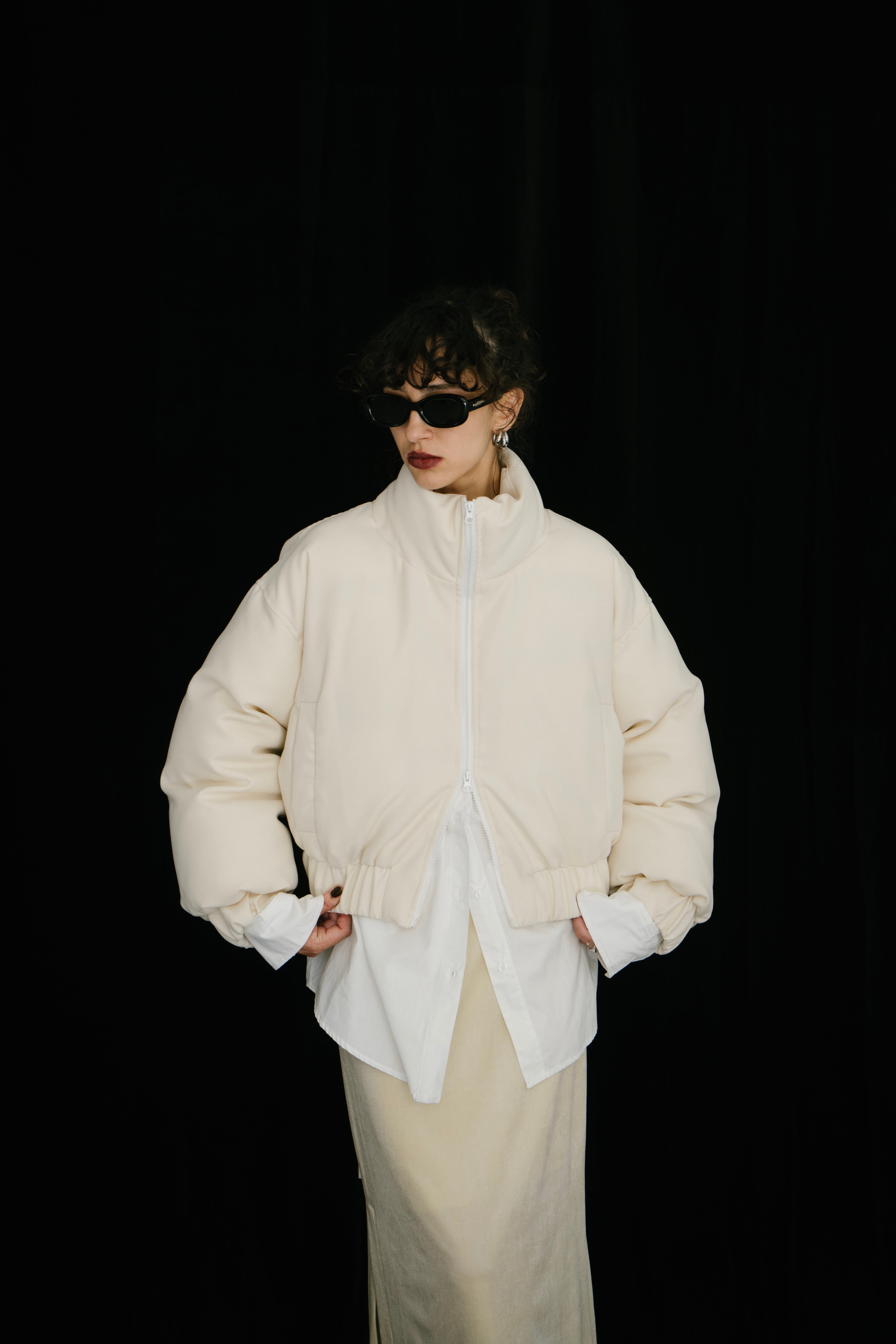 Short padding blouson