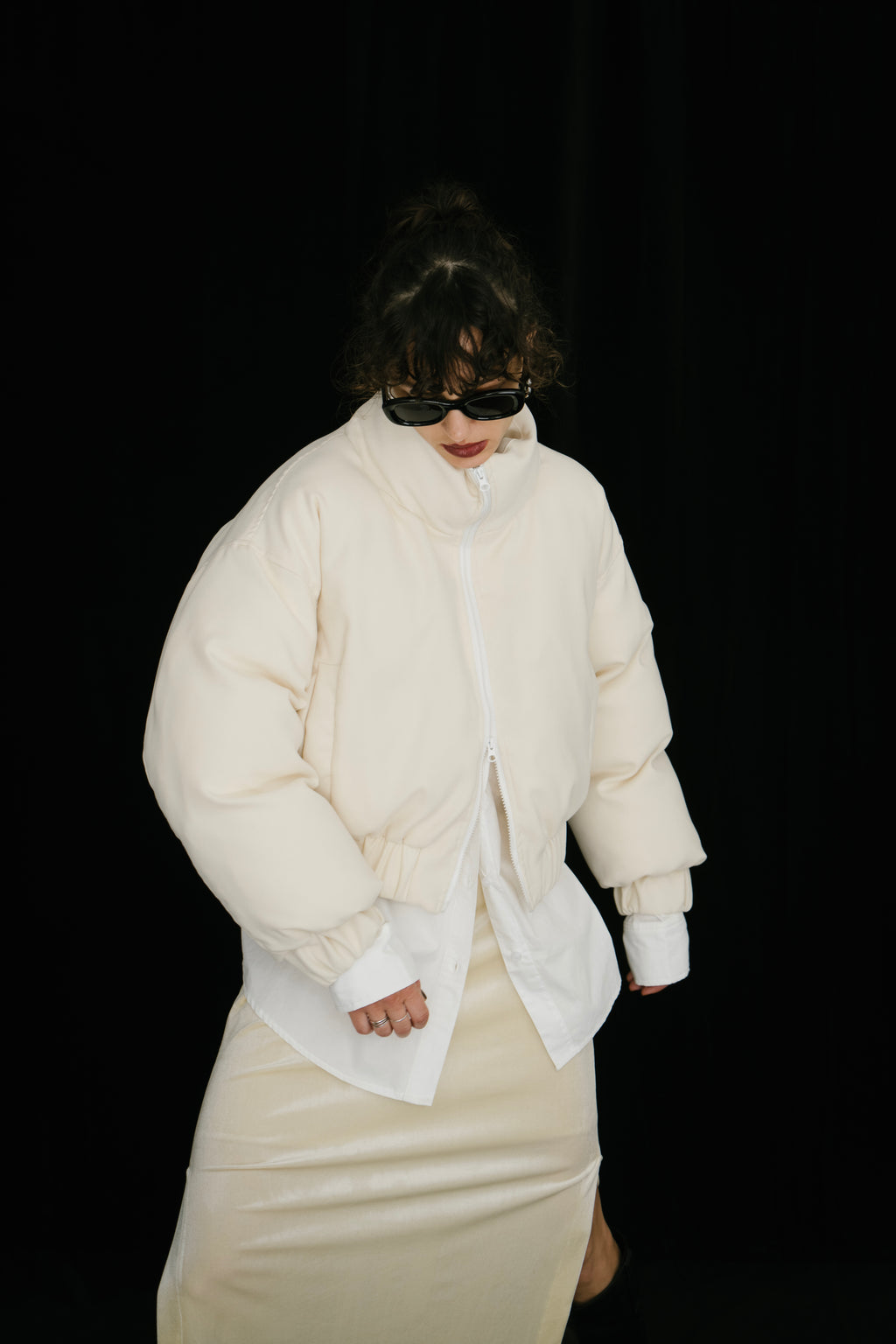 Short padding blouson