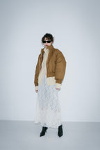 Halter neck lace dress