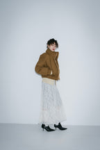 Halter neck lace dress