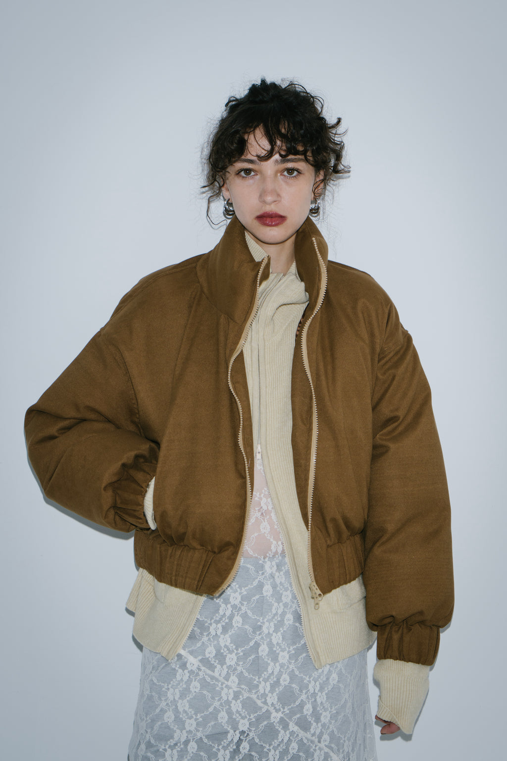 Short padding blouson