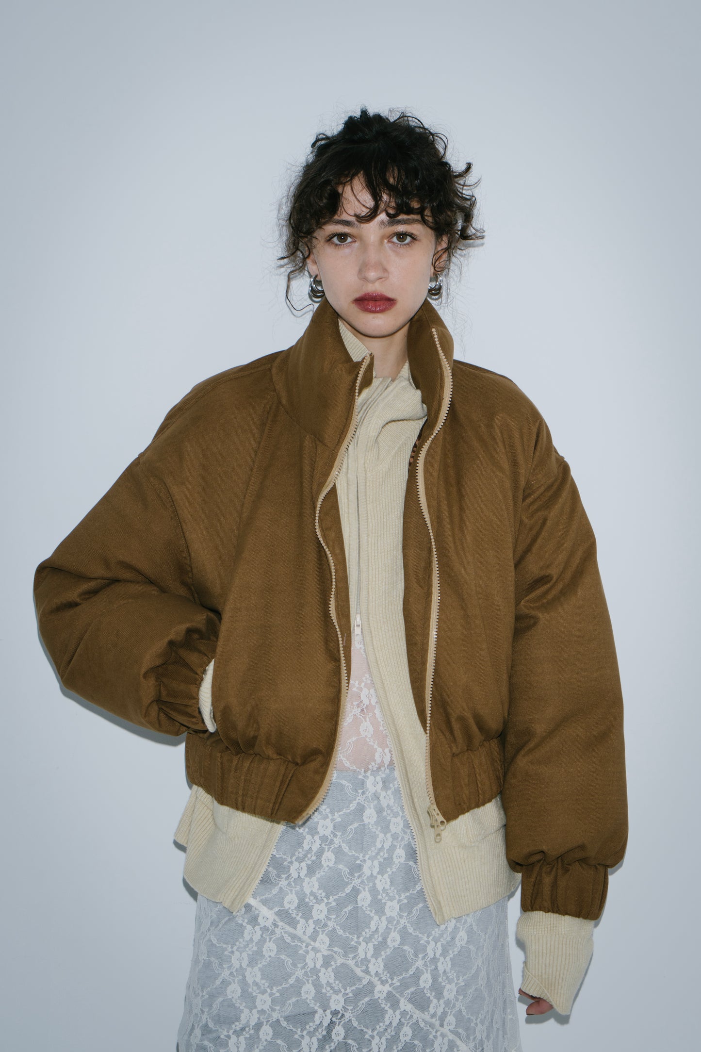 Short padding blouson