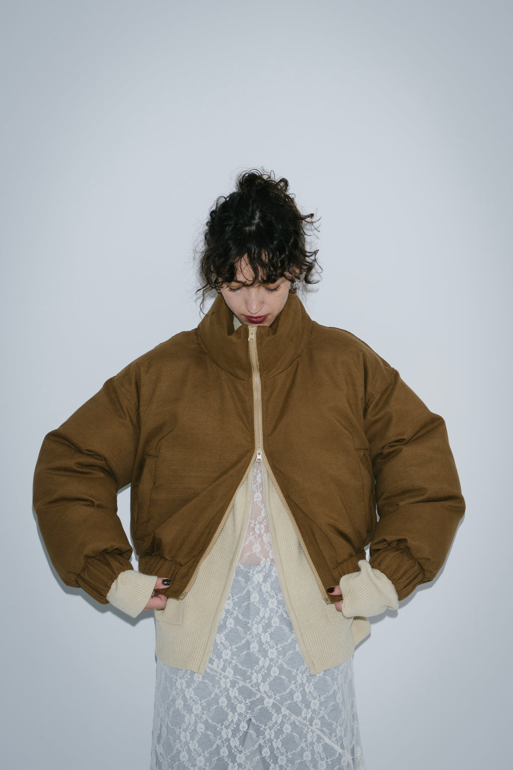 Short padding blouson