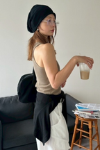 Thermal cup-in tank top