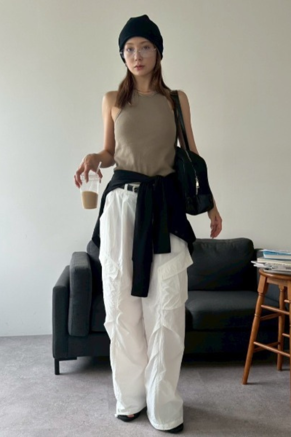 Thermal cup-in tank top