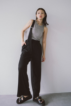 Shoulder belt rib pants