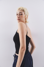 Cup in lace camisole