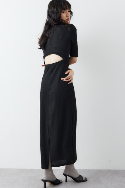 Back cut design dress