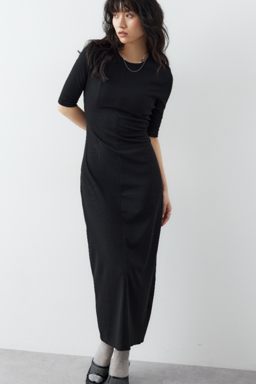 Back cut design dress