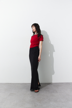 Side gather compact TEE