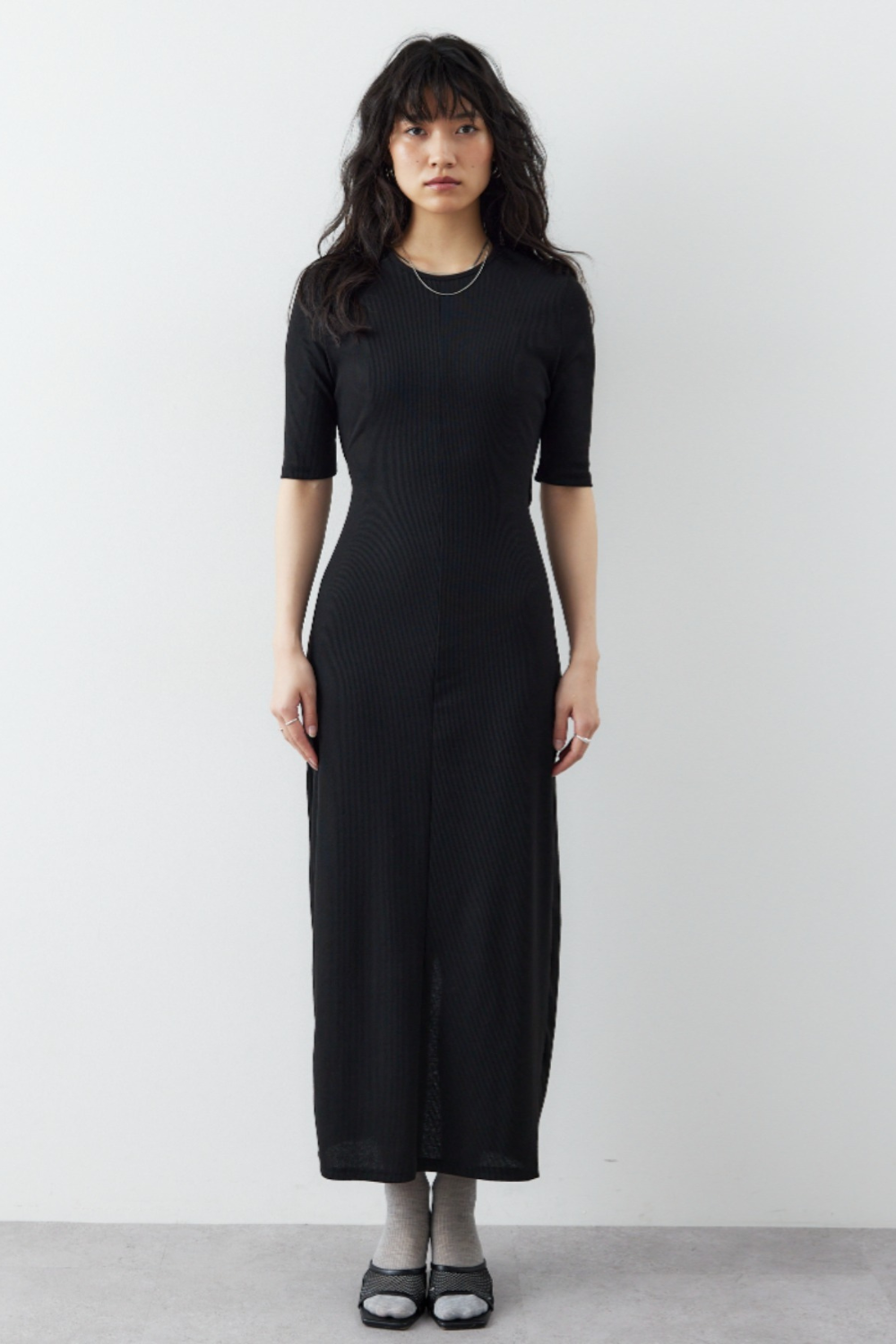 Back cut design dress