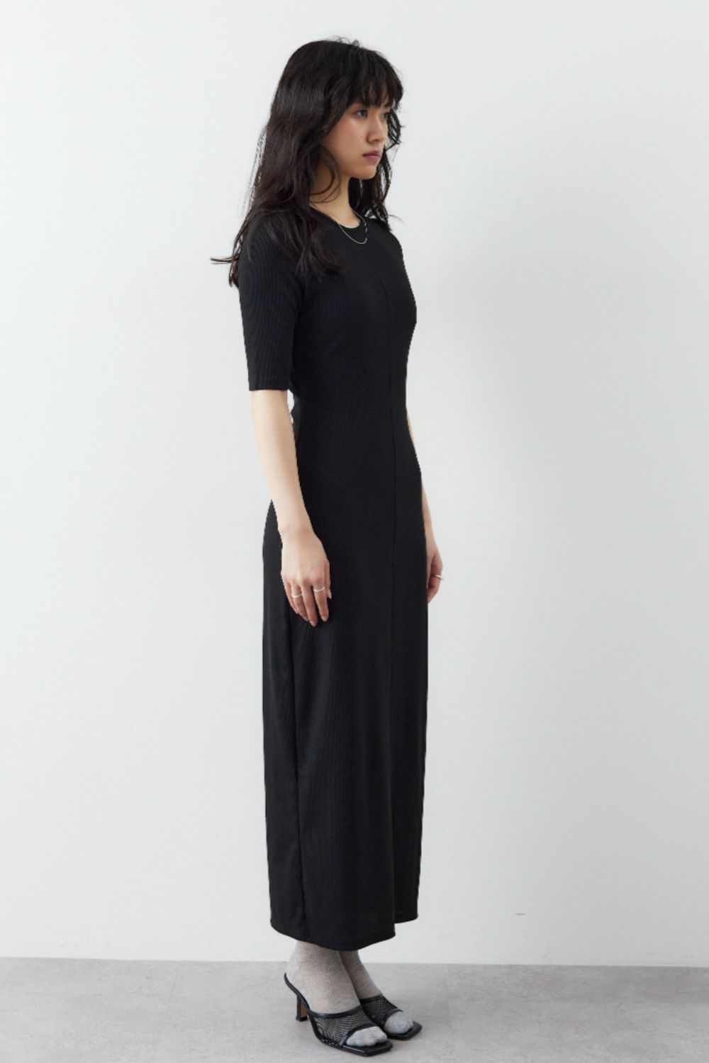 Back cut design dress