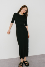 Back cut design dress