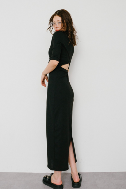 Back cut design dress