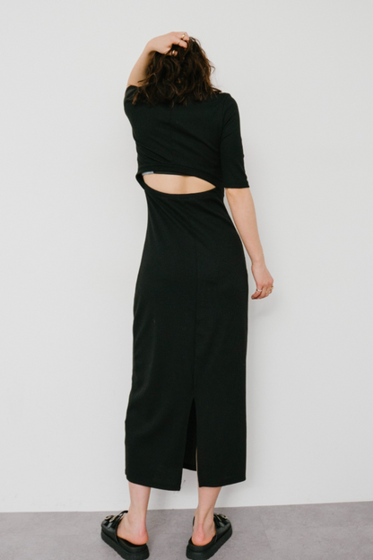 Back cut design dress