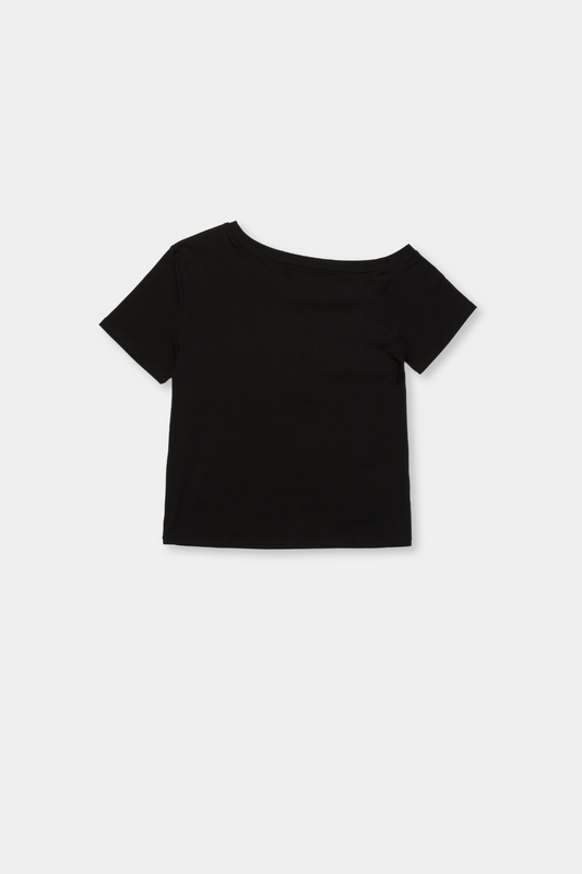 One-shoulder T-shirt