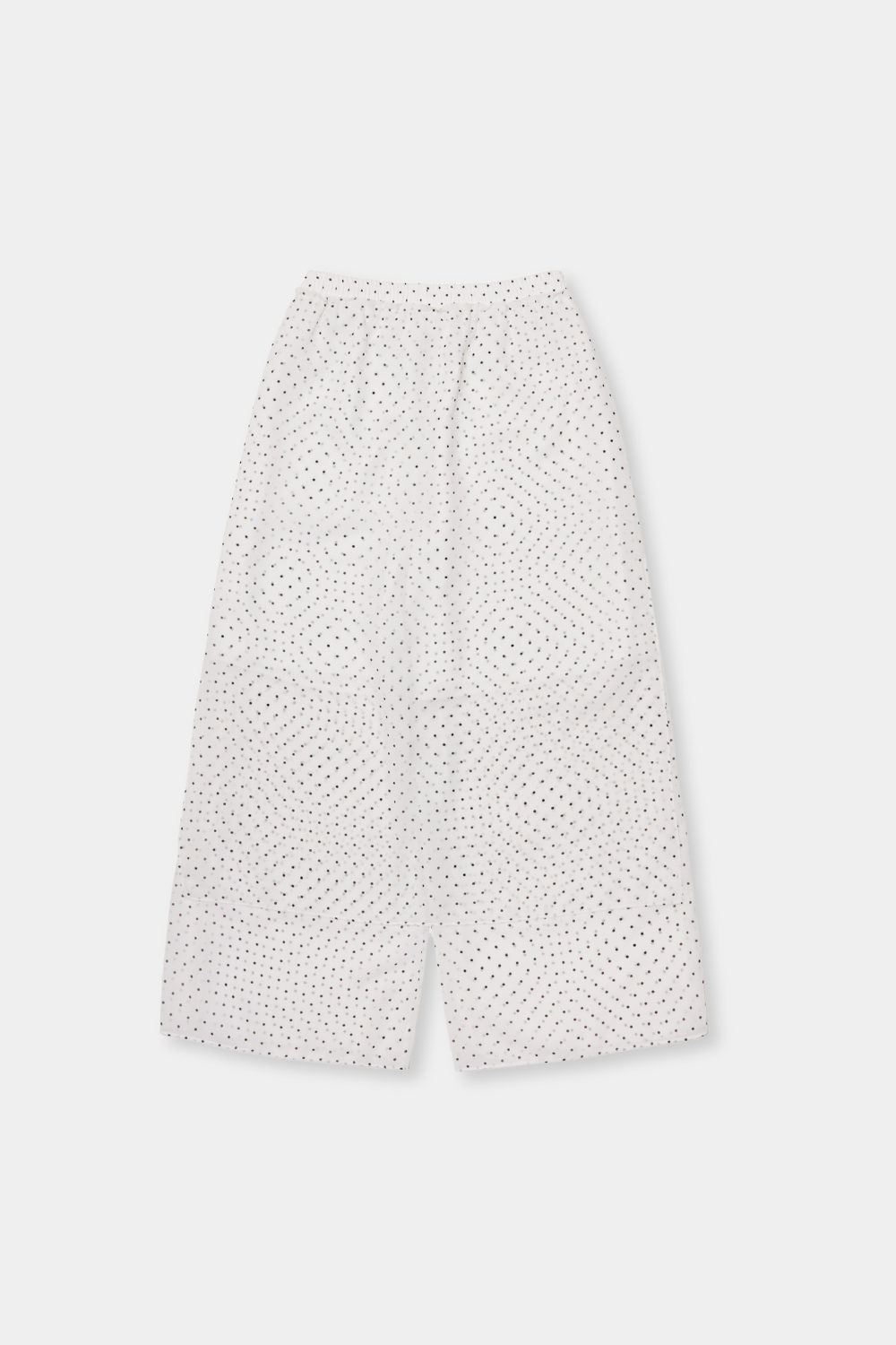 Sheer dot layered pants