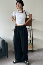 Side gather compact T-shirt