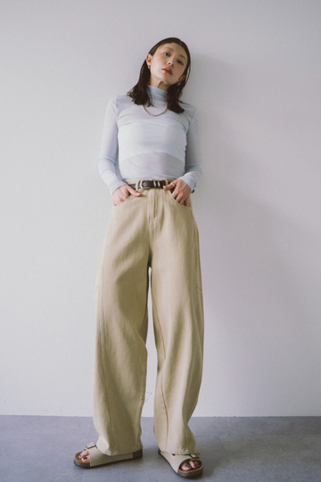 Twill cocoon pants – HANNE ONLINE SHOP