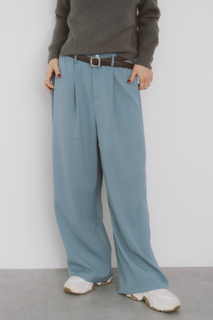 Comfort semi wide pants