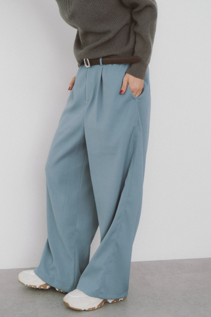 Comfort semi wide pants