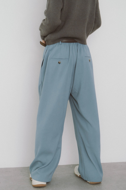 Comfort semi wide pants