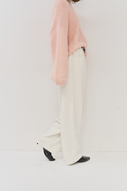 Brushed jersey pants