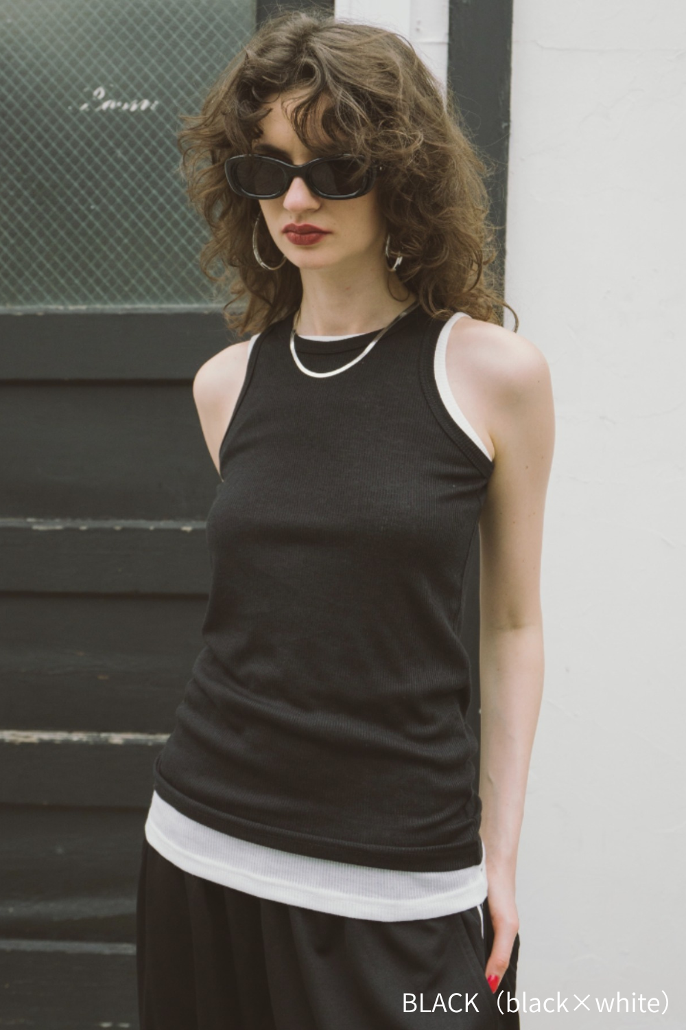 2Pack sheer rib tank top