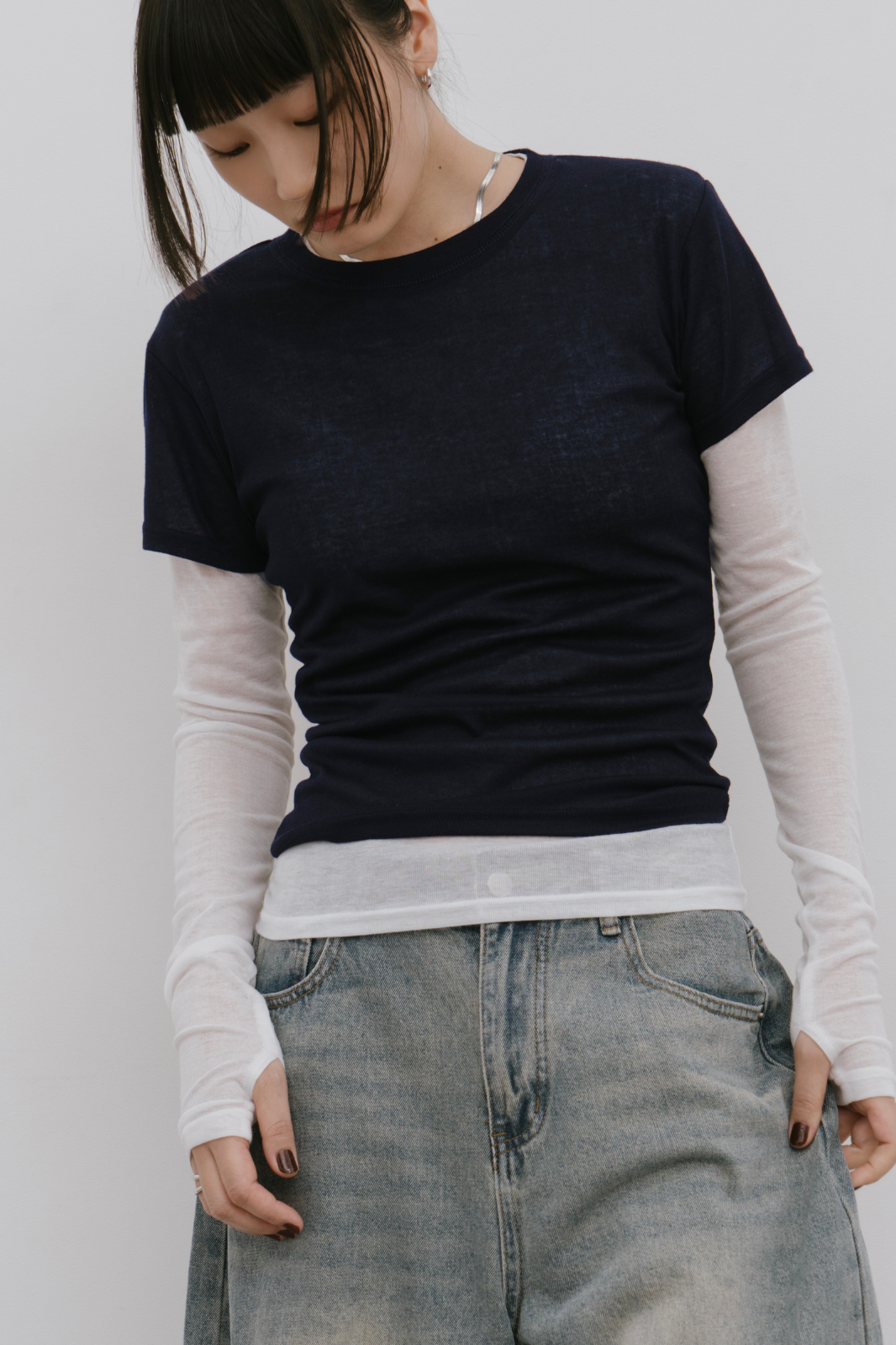 2Pack sheer variation TEE